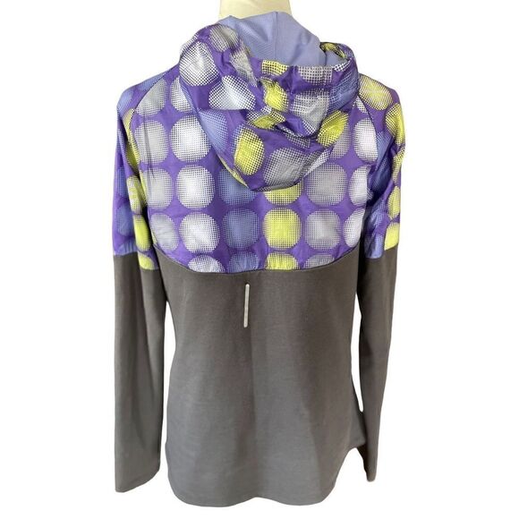 Nike Dri Fit Running Jacket Long Sleeve Hooded Size Large - Picture 2 of 12